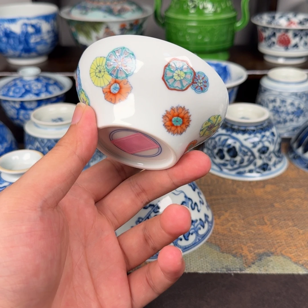 ****寶现代手工手绘茶器