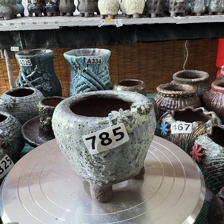 内口6高9粗陶手工