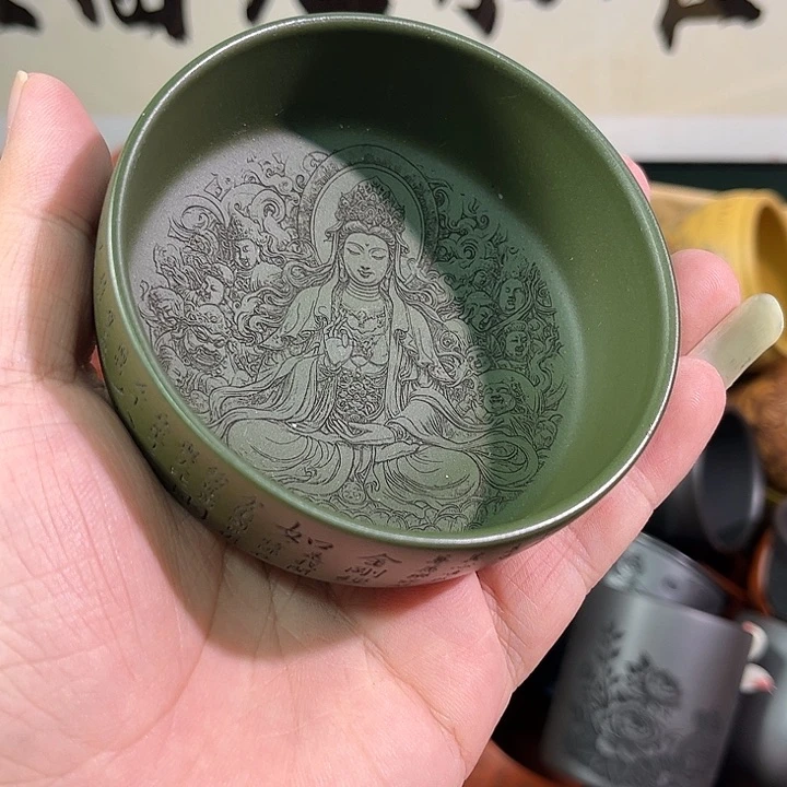 茶杯紫砂全手工紫砂主人杯