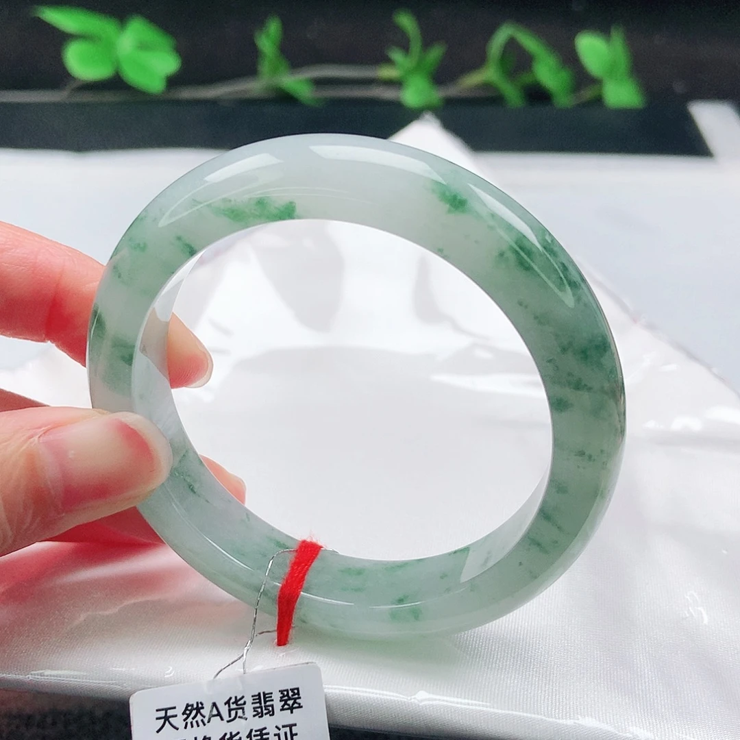 未镶嵌手镯翡翠53圈