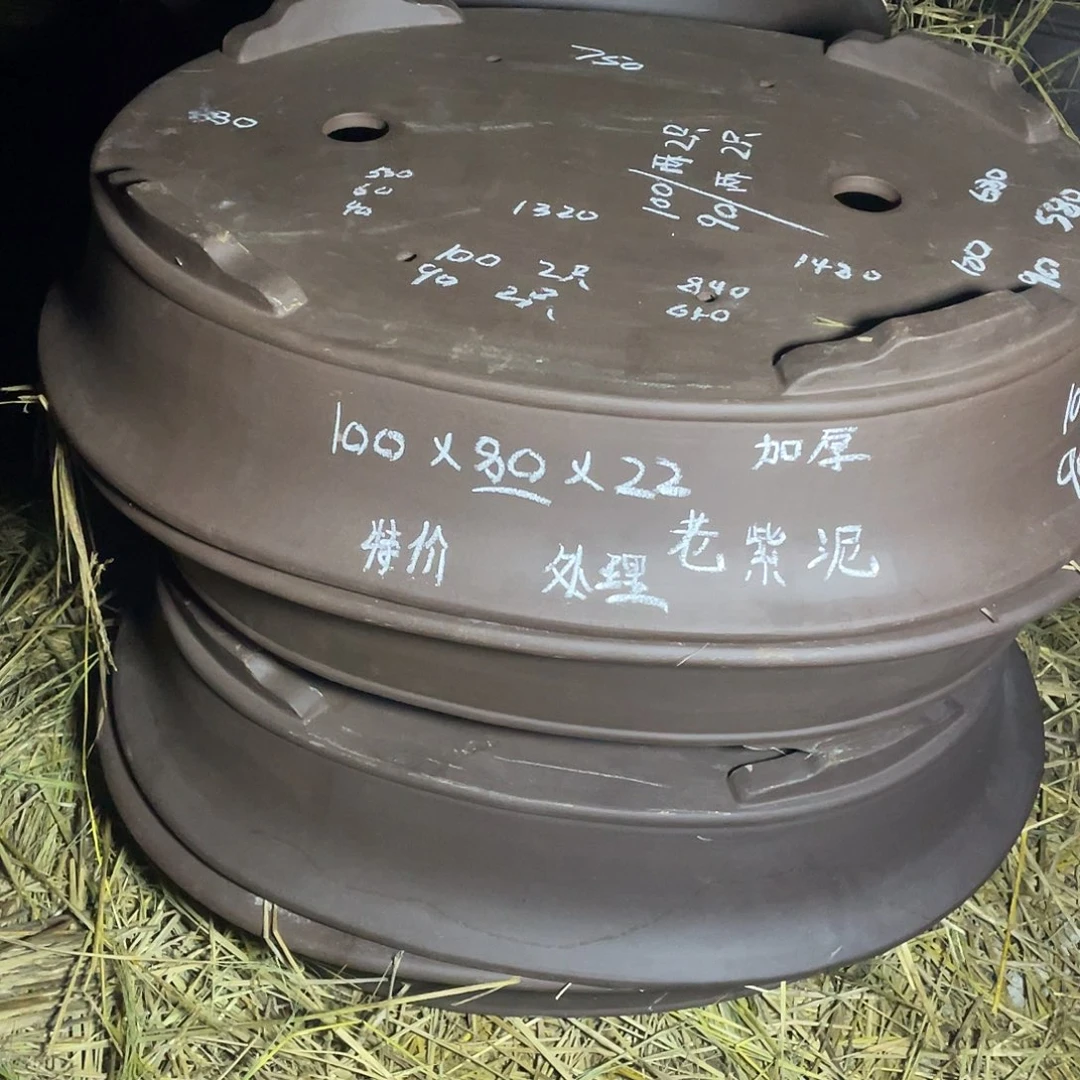 紫砂100长老紫泥椭圆一只