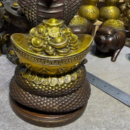 黄铜家居了，小摆件