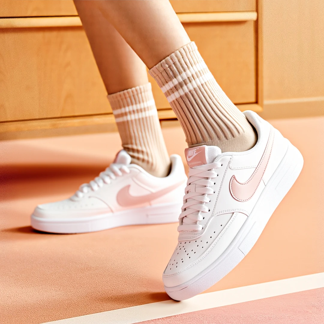 NIKE耐克鞋子女ins潮百搭新款COURT耐磨时尚运动休闲鞋板鞋DH3158