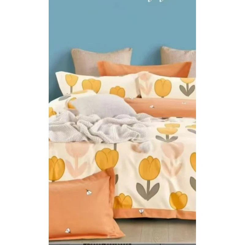 （郁金香被罩）2*2.3米被罩舒适柔软云朵棉加密小斜纹