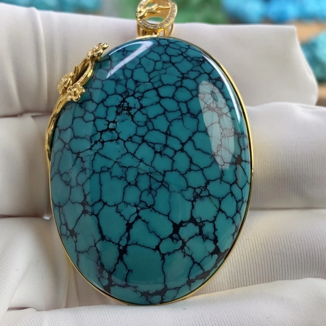 绿松石18K金镶嵌其他