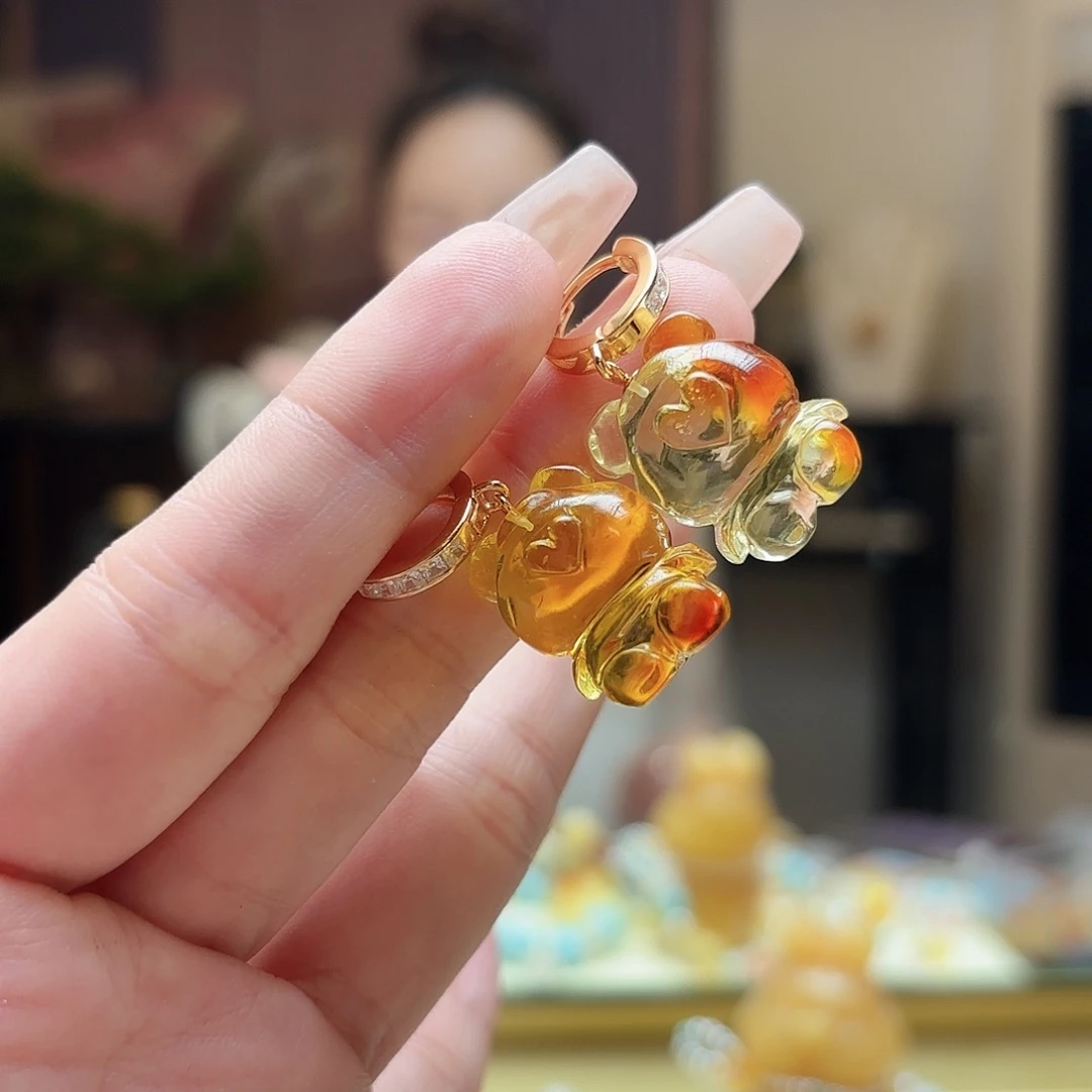 琥珀未镶嵌手镯琥珀