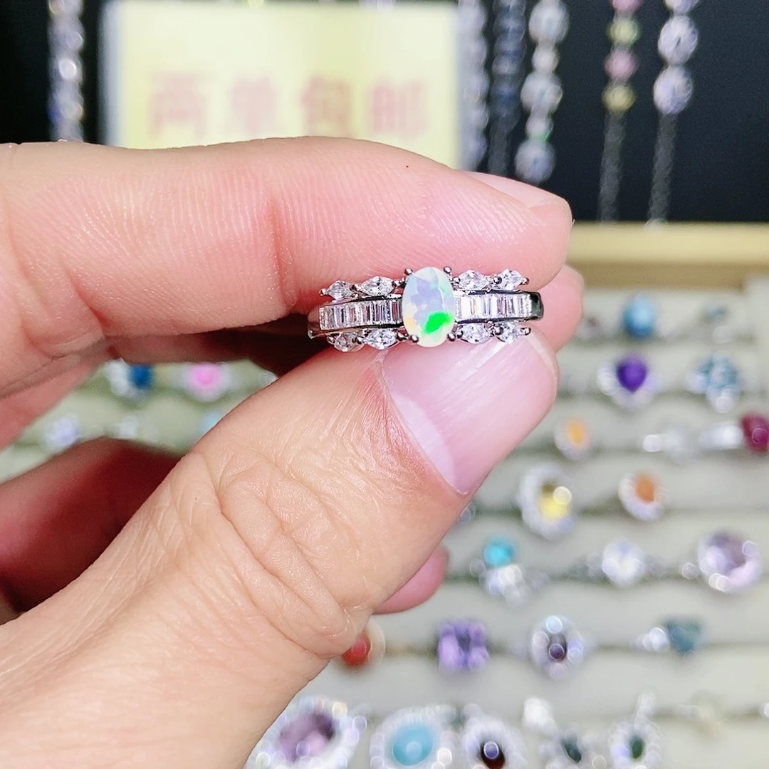 【闪购商品】未镶嵌欧泊戒指