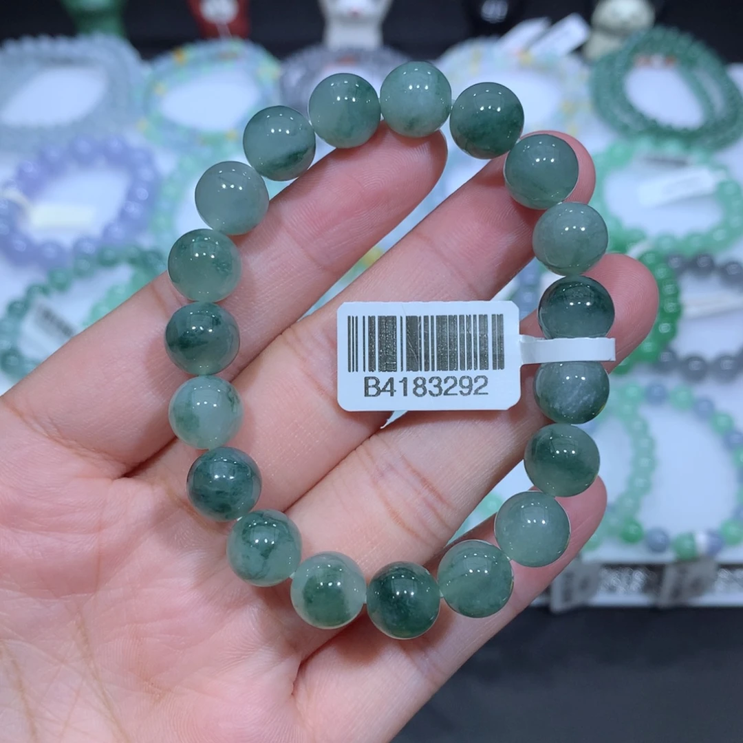 未镶嵌手串翡翠天然