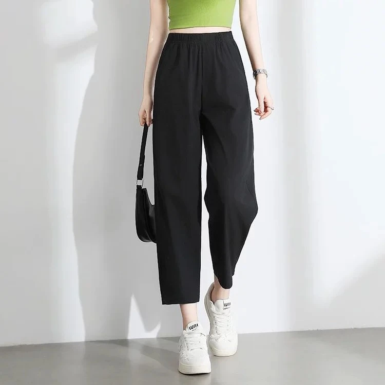 k0293休闲裤女款时尚百搭夏季薄款时尚百搭