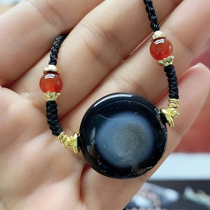 玛瑙/玉髓合金颈饰