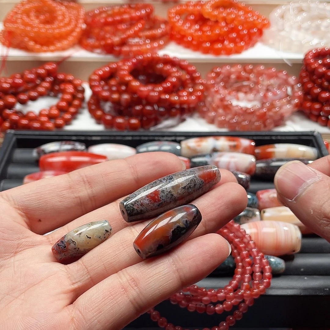 上***子南红玛瑙未镶嵌手链