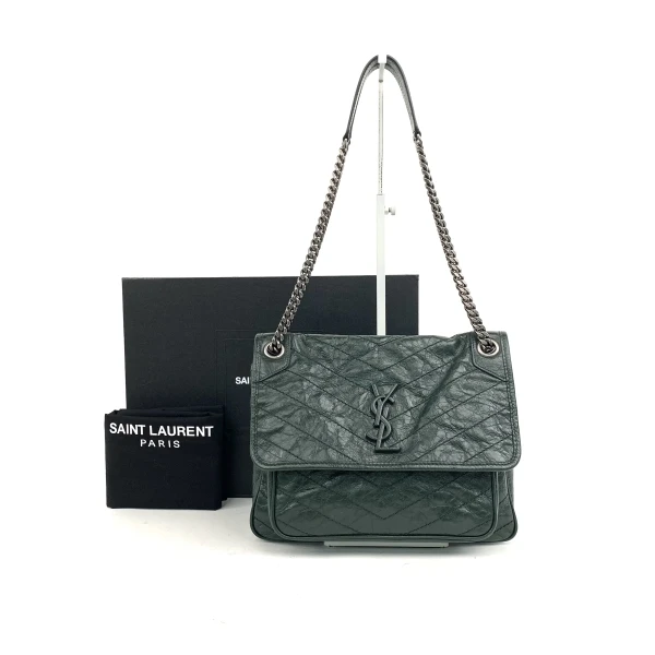 95新/圣罗兰/妃鱼/单肩包/市场价21800/250223LT0032