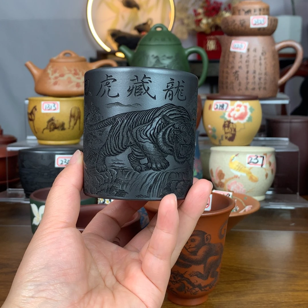 紫砂茶杯宜兴紫砂茶具