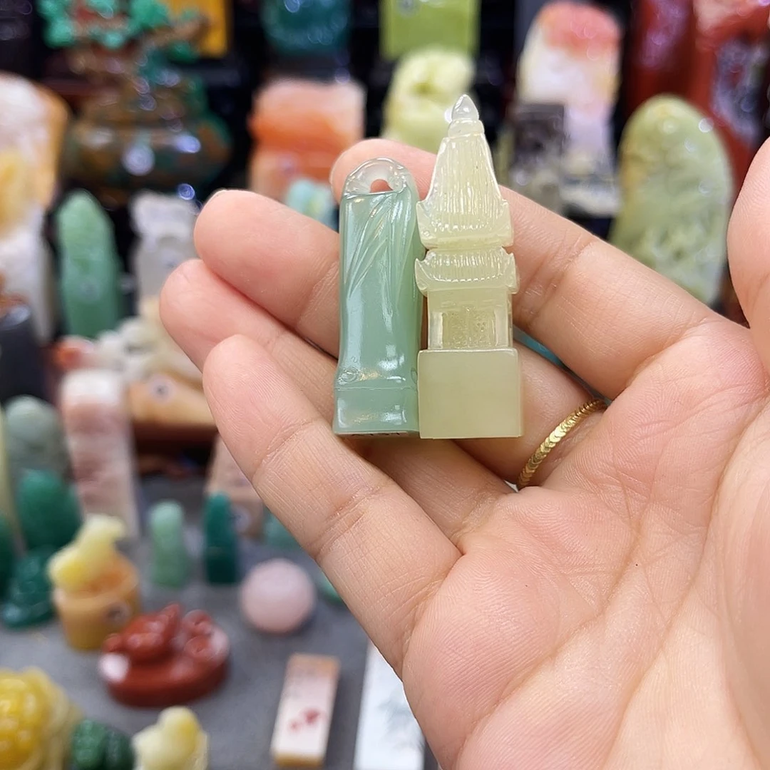 寿山石印石千**?8392包