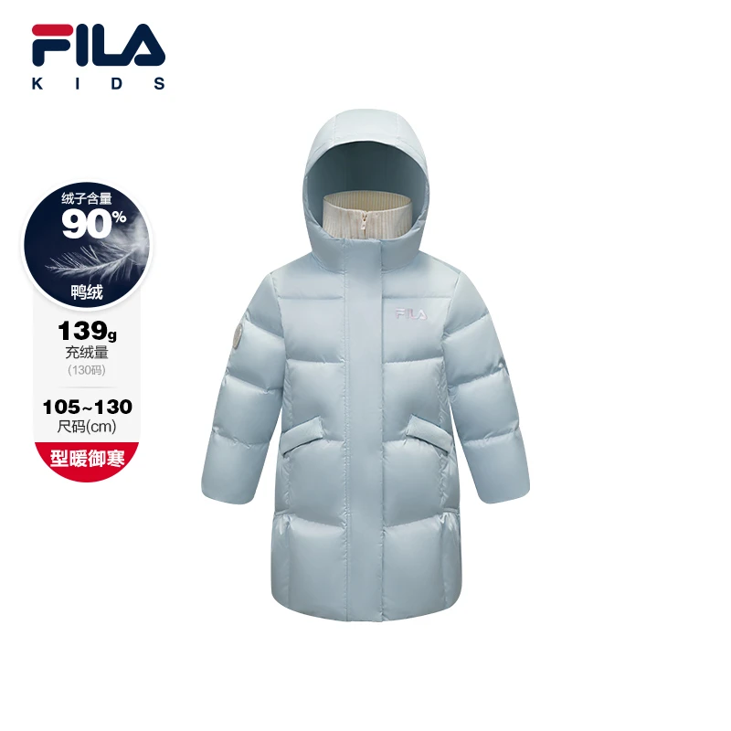 FILAKIDS斐乐儿童【雪地足迹】女小童冬季新款羽绒服K11G542903F