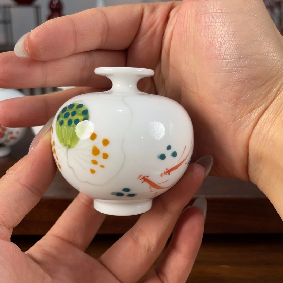 瓶景德镇高温花瓶花器