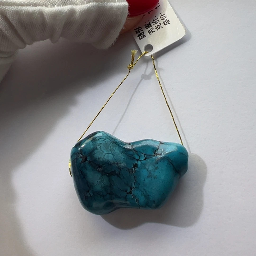 绿松石未镶嵌挂件