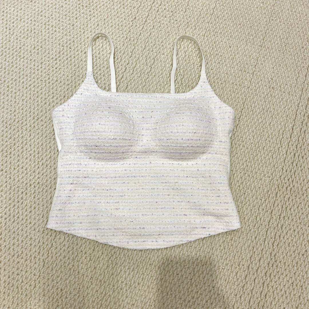 （默茗服装）小香风细肩带背心