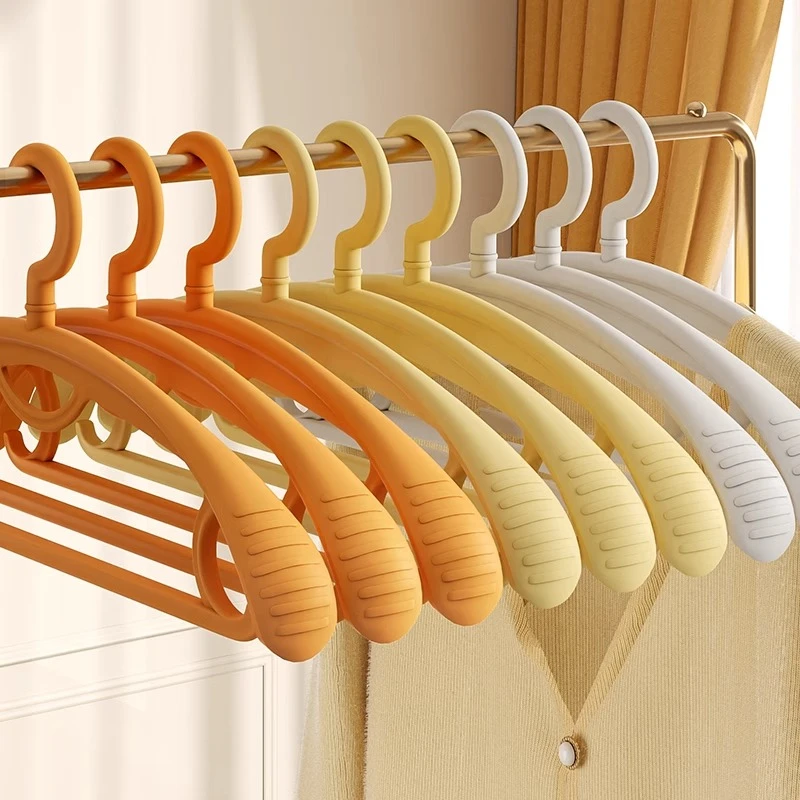 加厚衣架家用挂衣晾衣服大衣挂架无痕撑子加粗防肩角滑衣撑架子