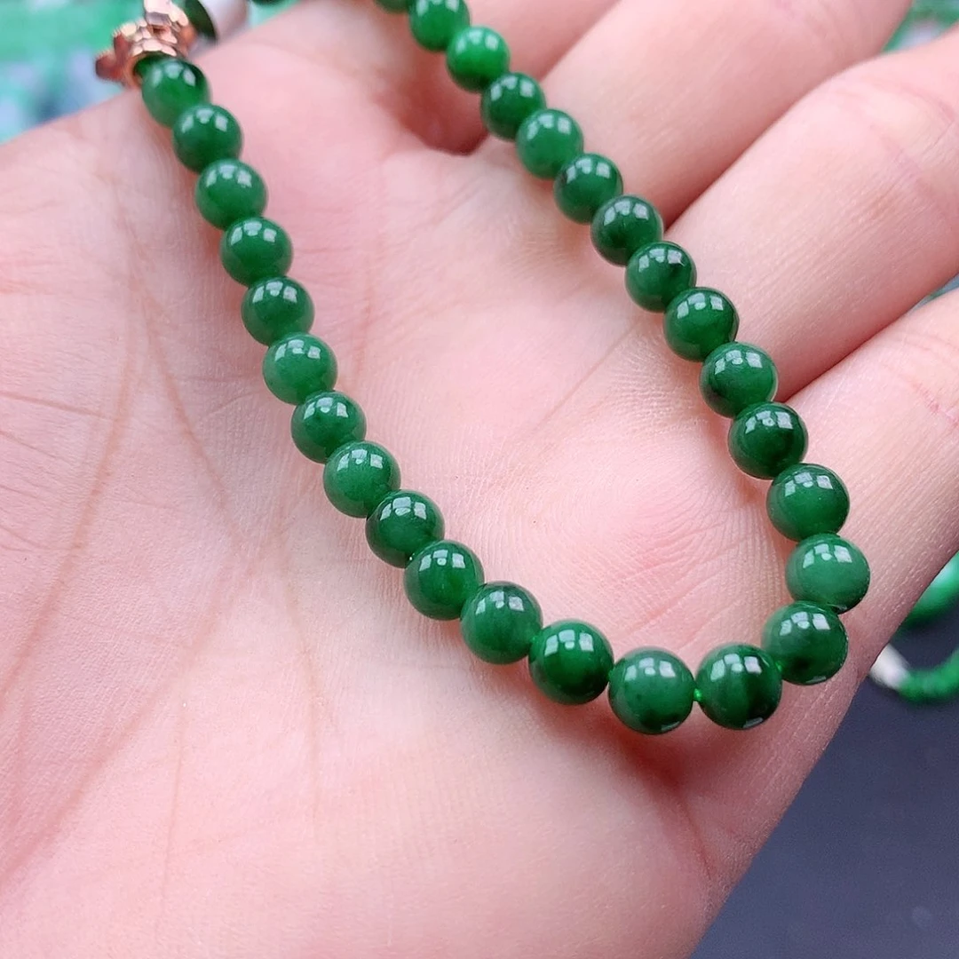 未镶嵌手链翡翠手串