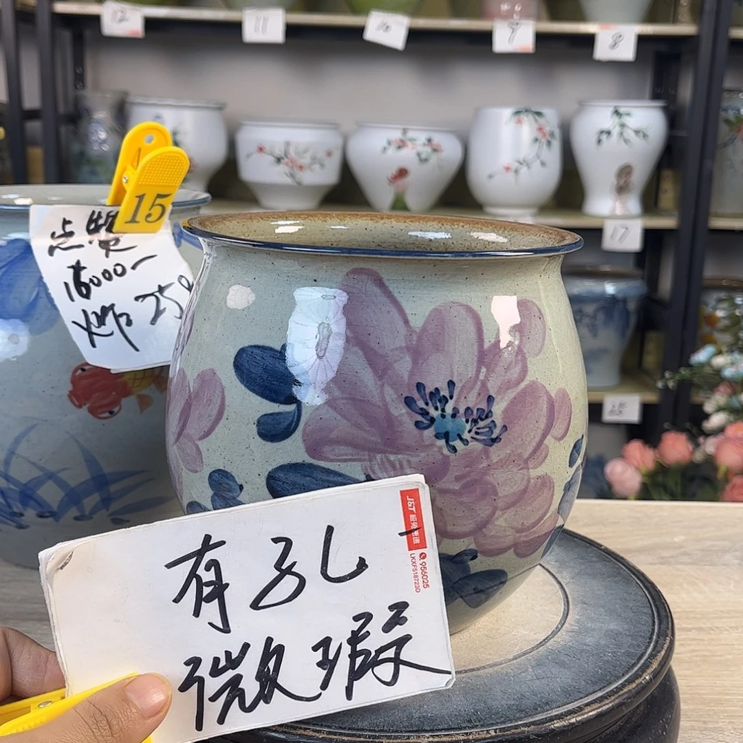 罐1xc景德镇陶瓷花盆