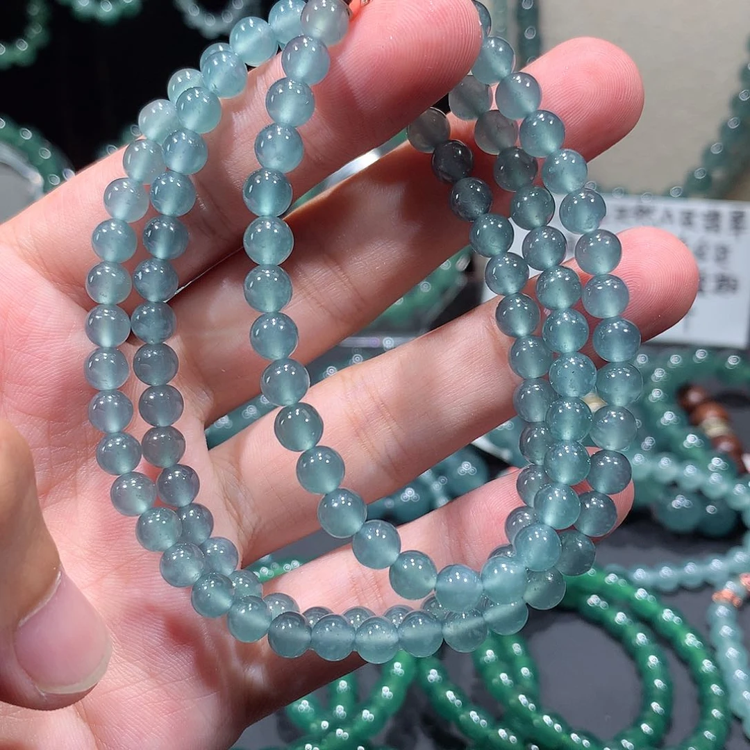 未镶嵌手串翡翠正品纯天然A货翡翠项链6