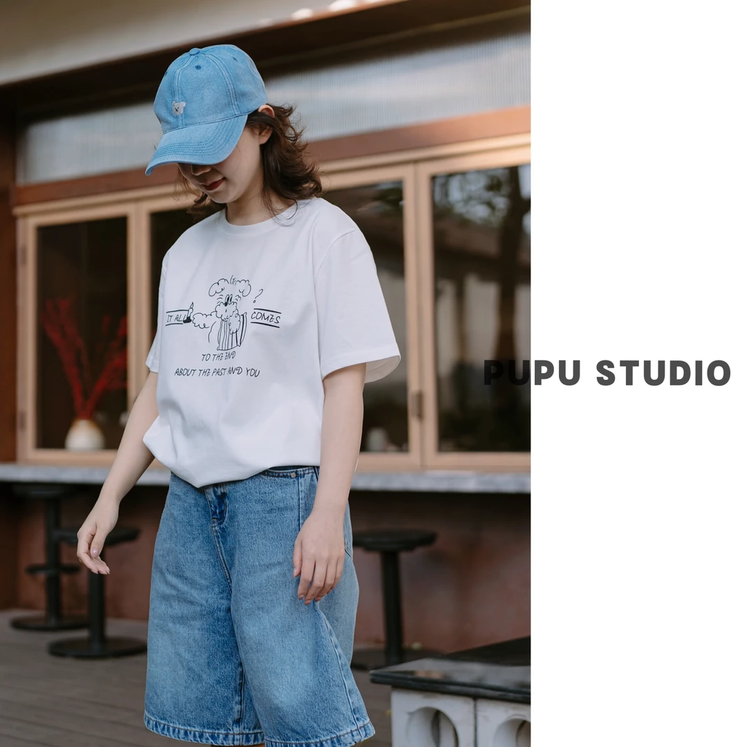 豆豆狗夏款短袖百搭