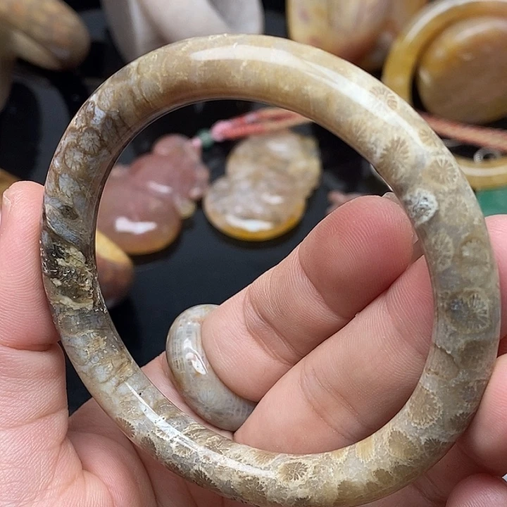 硅化玉未镶嵌颈饰59