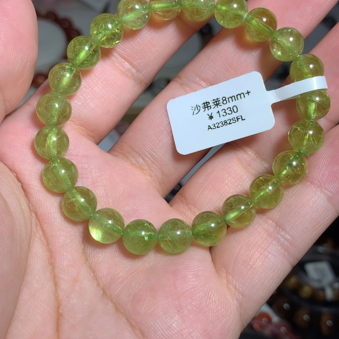 石榴石（沙弗莱）手链未镶嵌L****s沙弗莱8+mm