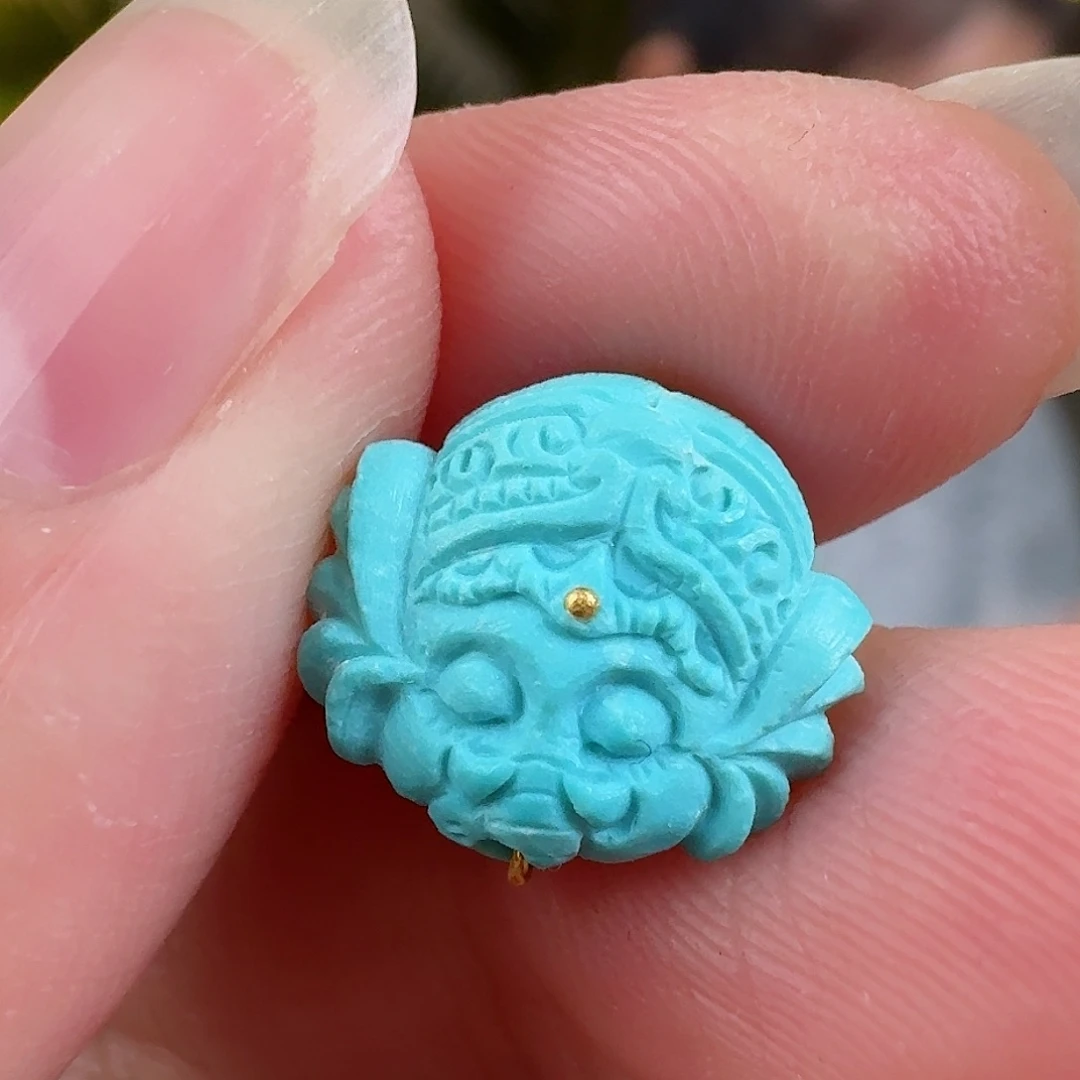 绿松石珠宝奇石未镶嵌