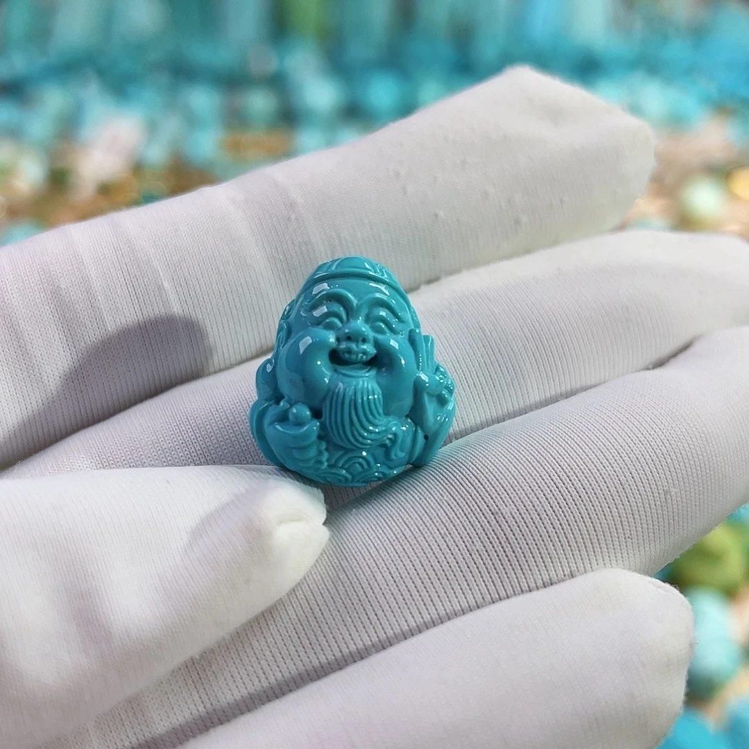 绿松石未镶嵌珠宝奇石