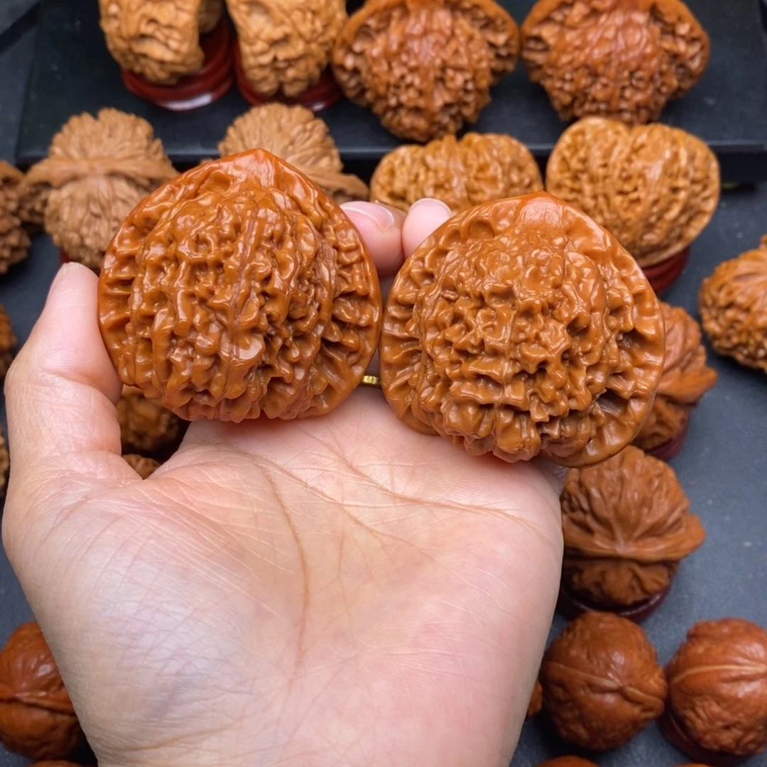 文玩核桃把件51官帽