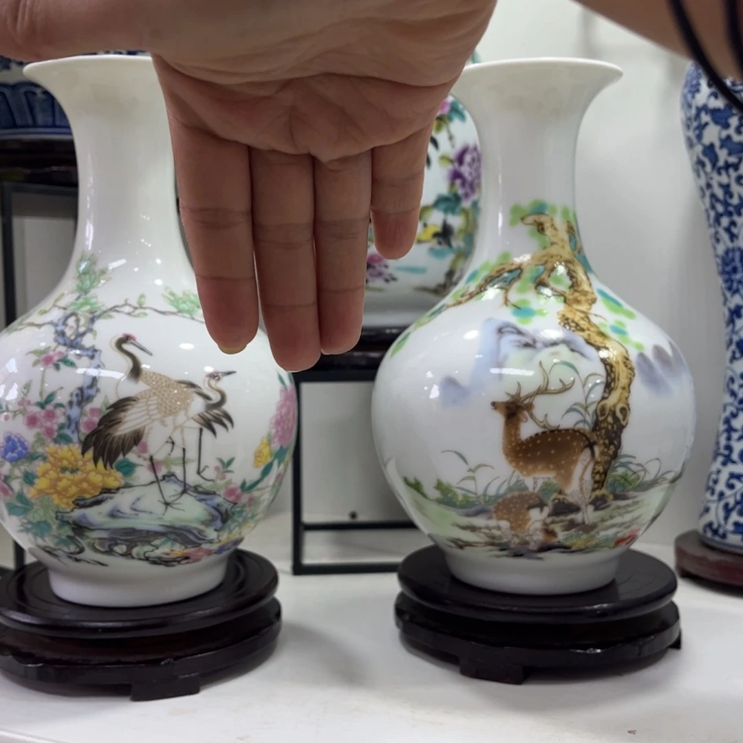 景德镇陶瓷花瓶摆件