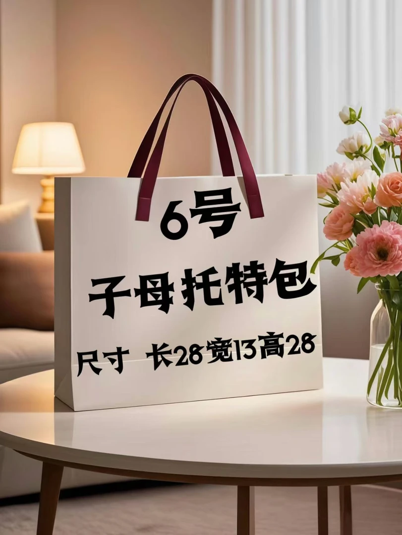 【6号】2025新款高端轻奢百搭洋子母仿真托特包A77019-16