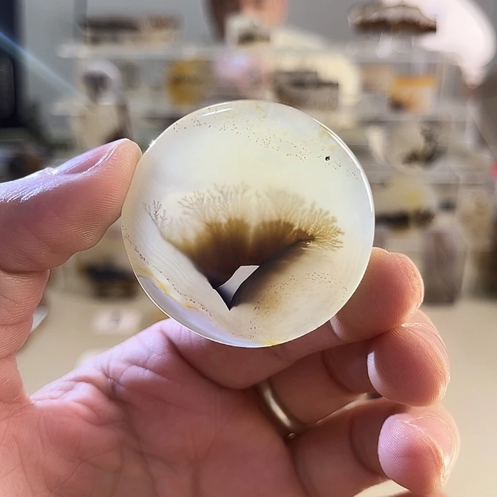 玛瑙/玉髓吊坠(不含链)未镶嵌天**月