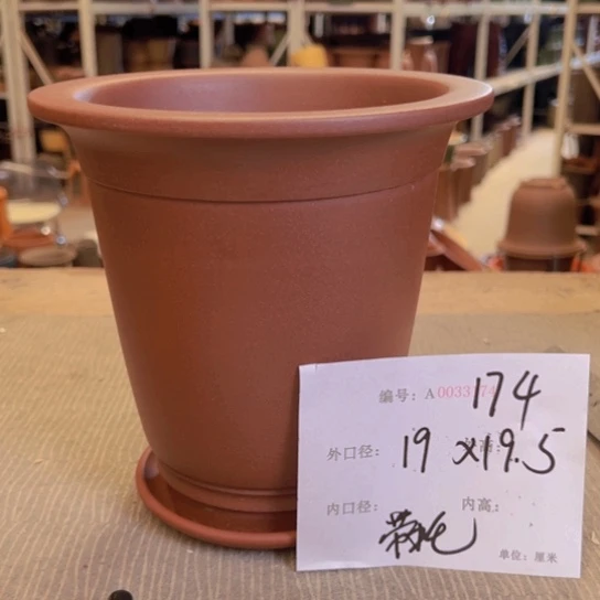 紫砂花盆紫紫砂盆