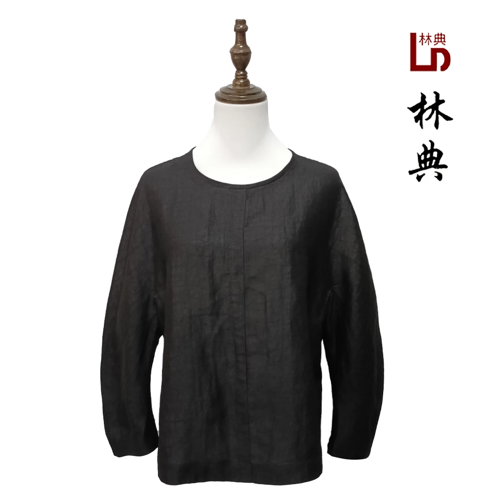 【林典家】8612扩版 百搭 桑蚕丝上衣