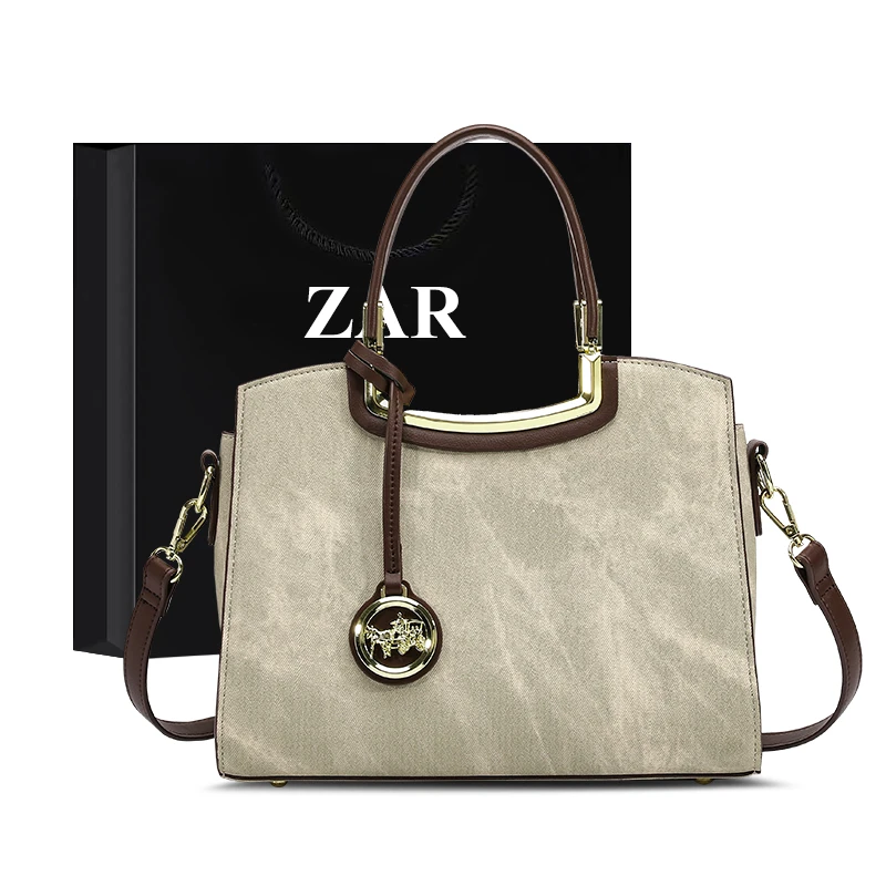 ZAR&RUILR/查瑞娜轻奢手提包包女士高级感时尚妈妈包通勤斜挎包