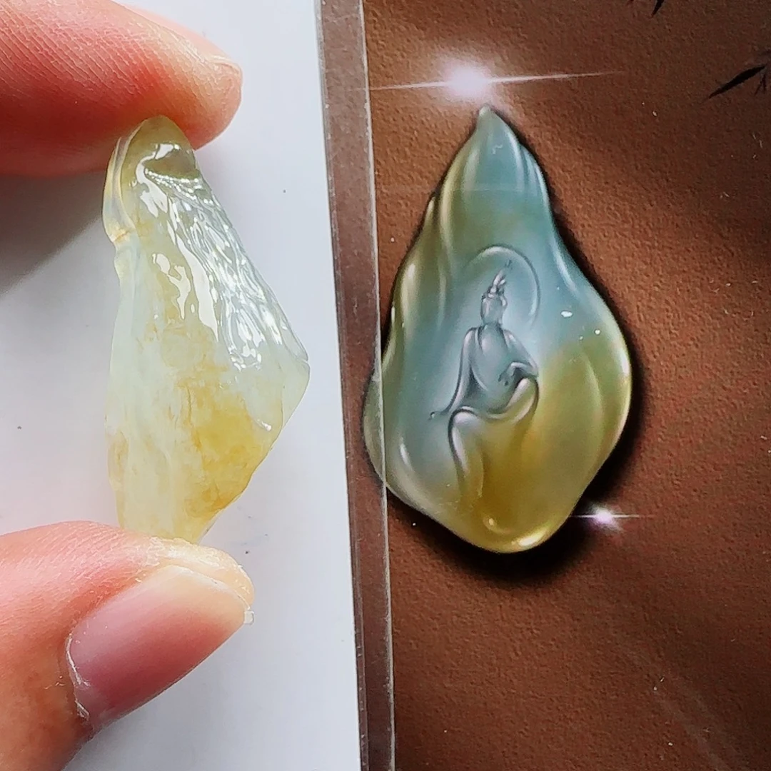 定制翡翠未镶嵌翡翠