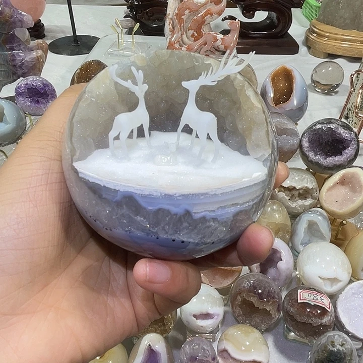 水晶大型摆件（非配饰）未镶嵌