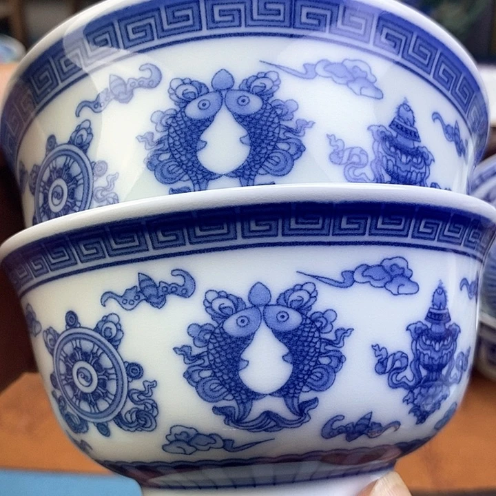 景德镇陶瓷藏式茶碗