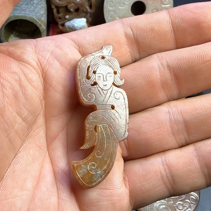 和田玉颈饰未镶嵌付*付