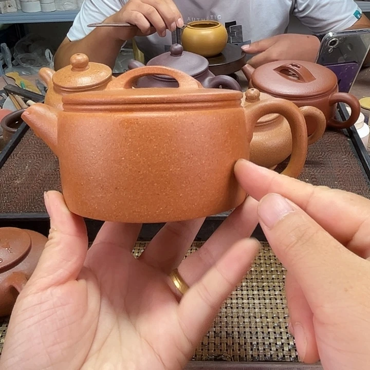 茶壶紫砂黄金段汉瓦250