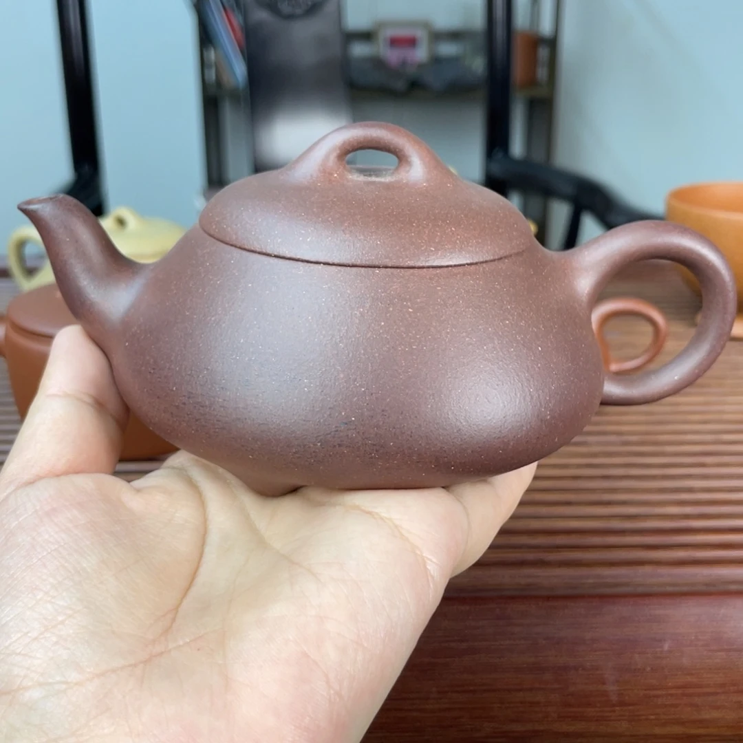 茶壶紫泥普工汉唐石瓢240cc