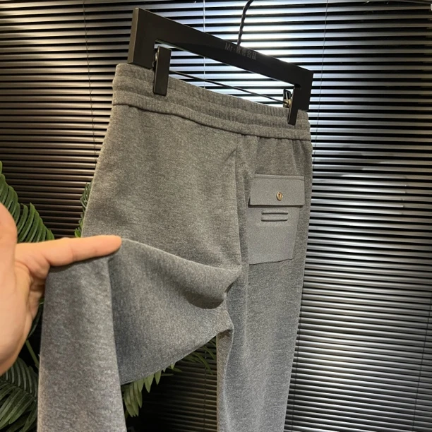 杰·尼 | 立体剪裁 | 弹力腰围直筒休闲裤‖25秋冬新款