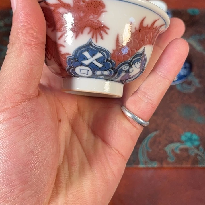 妍***易摆件瓷景德镇陶瓷老陶