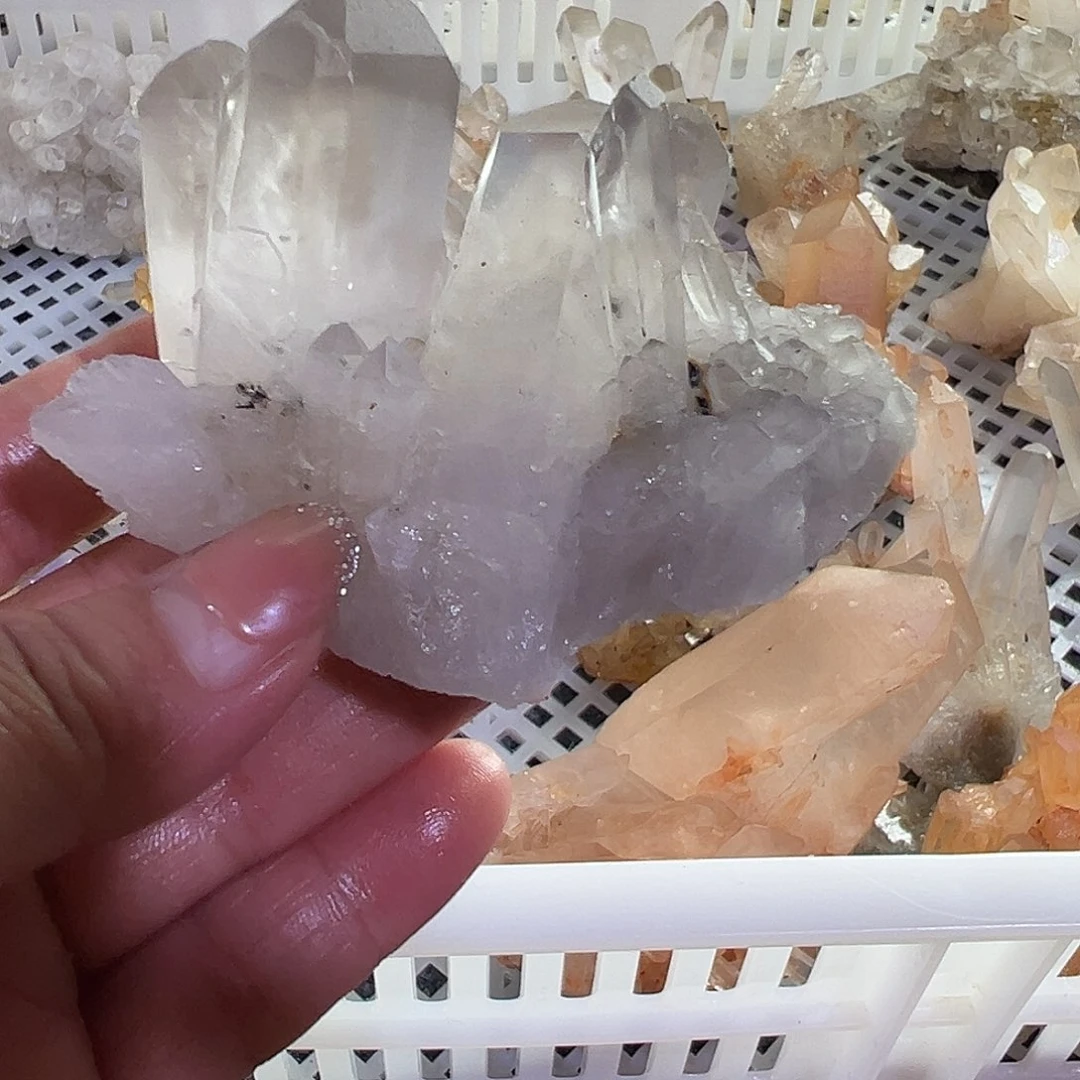 未镶嵌水晶珠宝半成品