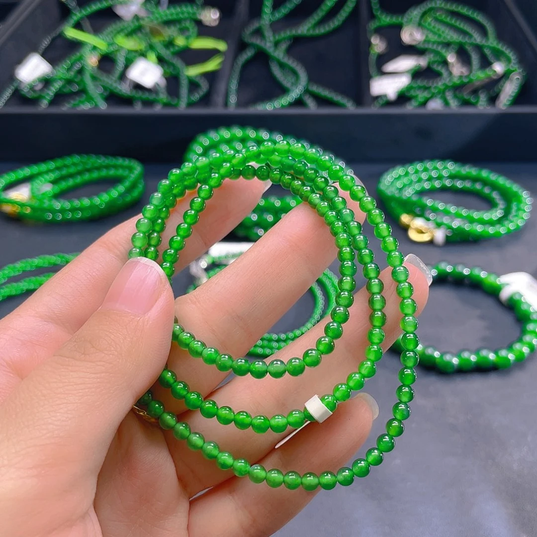 翡翠未镶嵌颈饰