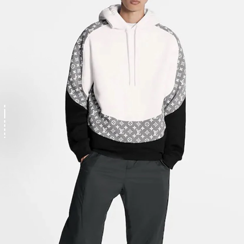 95新 LouisVuitton/路易威登 3482/logo印花连帽卫衣/S码/95新