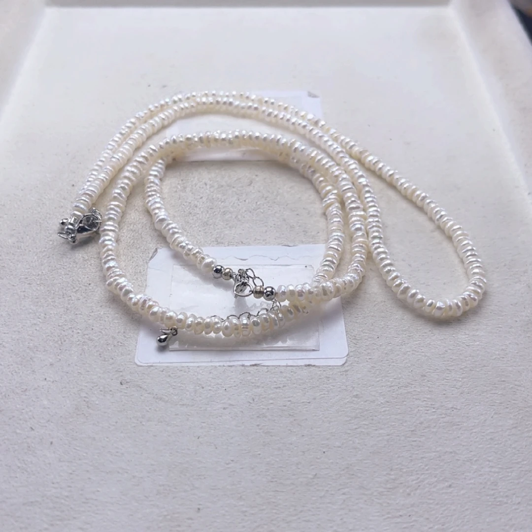 未镶嵌项链淡水珍珠【纯恬】多样性发货